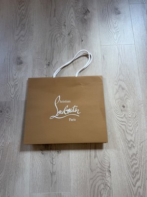 Christian Louboutin Empty Gift Bag Authentic Paper 15.5'' x13,5 x 5,5''