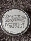 Snoopy / Peanuts 2021 - 1 oz .999 Fine Silver Round Bullion Collectible Coin