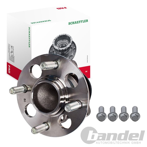 Schaeffler FAG RADLAGER-SATZ Hinten Passend FüR Hyundai Accent KIA RIO | 713 626-image