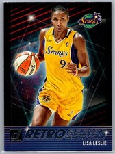 2019 Panini Donruss WNBA LISA LESLIE Retro Series #12 HOF Sparks
