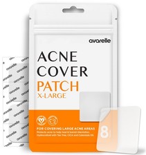 Acne Patches XL, Acne Cover Patch Large  Pimple Patches for Face Cheek  Nos...