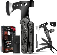 Multitool 16In1 Axt Mit Hammer Outdoor Camping ZubehöR Geschenk FüR MäNner