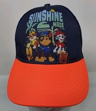 Nickelodeon Toddler / Adjustable Paw Patrol Baseball Cap - Navy  Orange