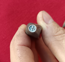 poincon matoir outil ancien idéa pour le travail du cuir G6 visage lune soleil