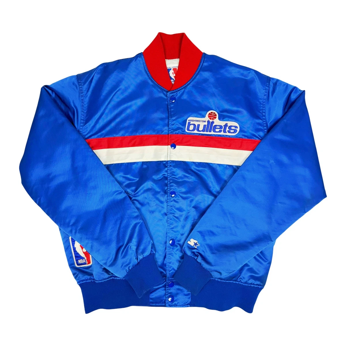 【NBA ウォームアップ】STARTER ワシントン・ブレッツ サテンジャケット Washington Bullets NBA Jackets for sale | eBay