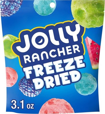 JOLLY RANCHER Freeze Dried Original Fruit Flavored Candy Bag, 3.1 oz