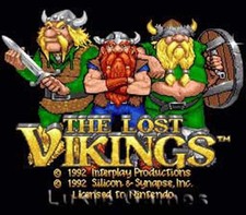 Lost Vikings - SNES Super Nintendo Game