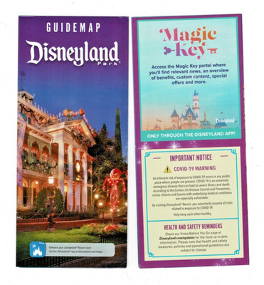 1 Disneyland Park Guide Maps SEPT 2022 HAUNTED MANSION DLP-090222-ENG