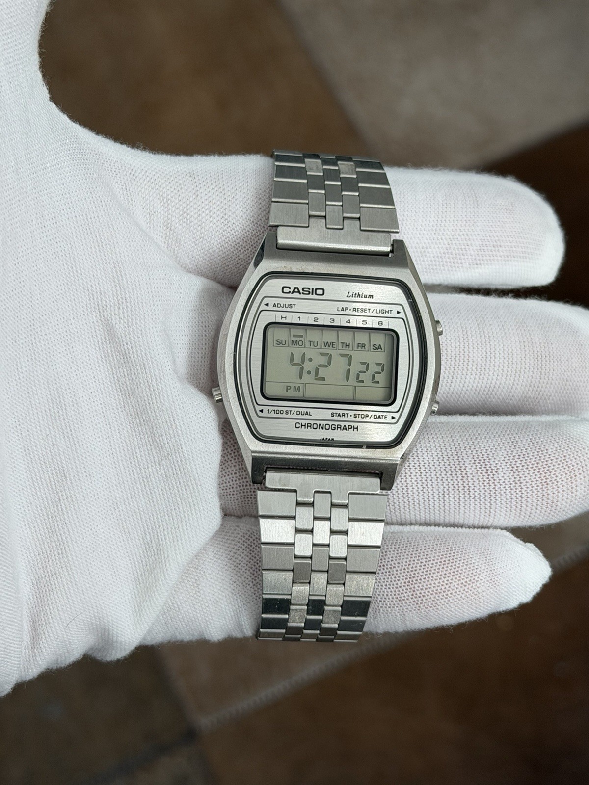 Rare Vintage Casio 95QS-36 Men’s Digital Chronograph Sports Watch JDM 1970s
