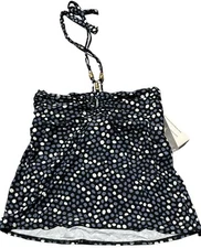 Women’s Coco Reef 32D Cup Polka Dot Bandini Under Wire Swim Top Tankini NWT