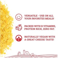 Cheesy Nutritional Yeast Flakes, 1LB