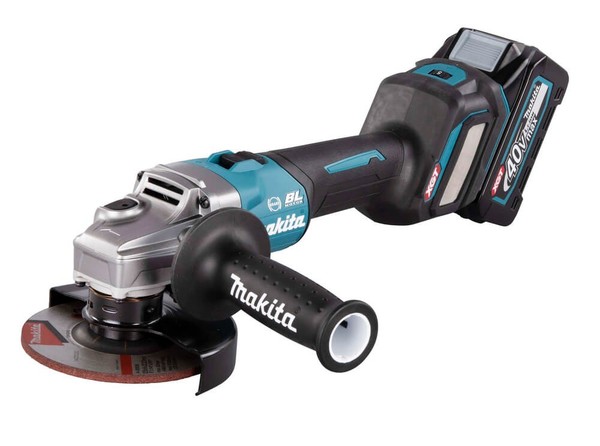 Makita GA023GM201 Akku-Winkelschleifer 40V Max. / 4,0 Ah, 2 Akkus + LadegeräT I-image