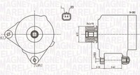 Lichtmaschine Generator Lima Magneti Marelli 063731762010 12V FüR Renault Megane