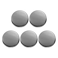 5 Stk. MetallknöPfe 18Mm FüR Kleidung, Diy, Schwarz