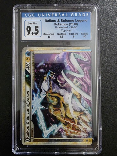 Raikou & Suicune LEGEND graded CGC 10 for sale on eBay