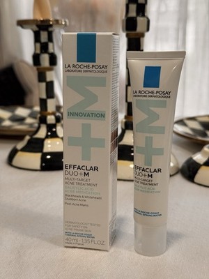 La Roche Posay Effaclar Duo+M Multi-Target Acne Treatment 40ml 1.35 oz Ex 3/2027