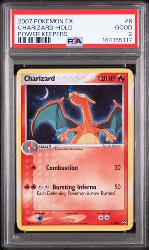 Charizard graded PSA 2 for sale on eBay