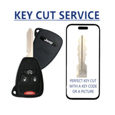 Key Cut Service 4-button Remote Start Key For Jeep 2010-2018 Oht692427aa Key Cut Service 4-button Remote Start Key For Jeep 2010-2018 Oht692427aa