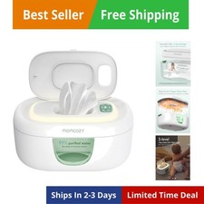 Baby Wipe Warmer, Innovative Spring Design, Large Capacity Wipes Dispenser, F...