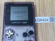 LG6424 With Defects - GameBoy Color Clear Purple Console Nintendo Japan