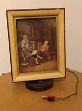 Rarität: Antik Röhrenradio -Rahmenantenne, Bilderrahmen -Antenne, Gemälde