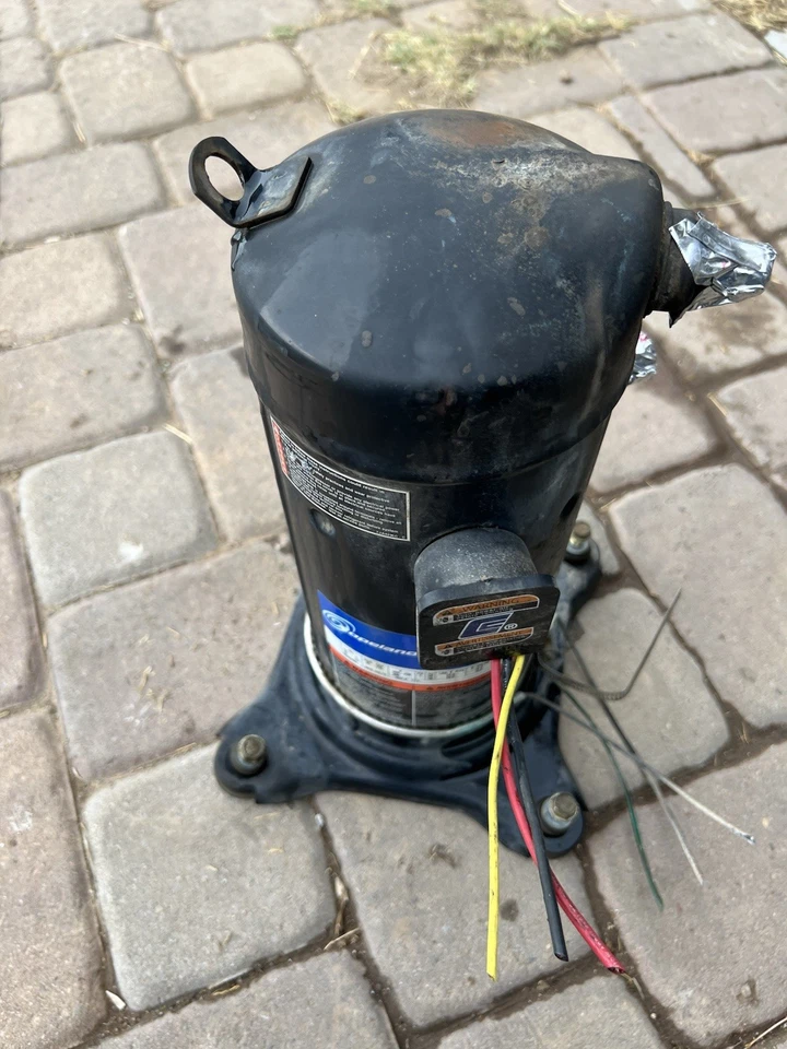 COPELAND SCROLL COMPRESSOR model ZR22K4 -PFV-130 Year 2007-220v single ph- R22 - Image 3 of 3