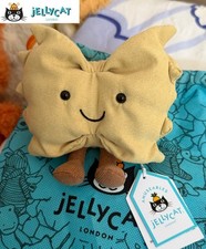 Jellycat Amuseables Farfalle Pasta - Soft NWT+Bag, Christmas Buddy For All Ages