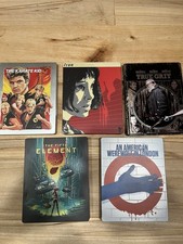 Steelbook Blu Ray Bundle - 5 titles - Like New
