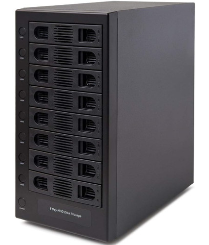 Syba 8-Bay SATA to USB 3.0 Hard Drive JBOD Enclosure (Not RAID) – Used