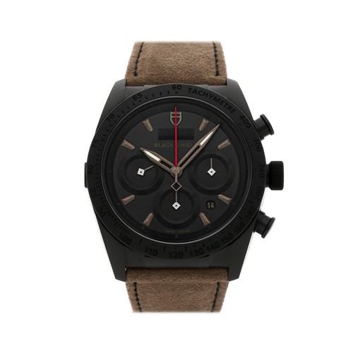Tudor Fast Rider Shield Chrono Ceramic Auto 42mm Black Dial St...