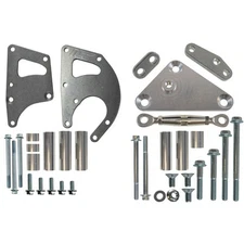 ICT Billet Alt/Power Steering Bracket 551396LS0-3; Aluminum for Chevy Truck LS