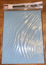 Coin Holder Book Bazzill Basics Magnetic Blue Holds 24 Silver Dollars NEW