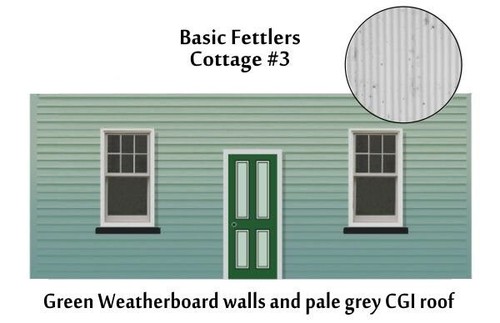 HO Scale Australian Model Railway Buildings WB FETTLER’S COTTAGE - Picture 7 of 9