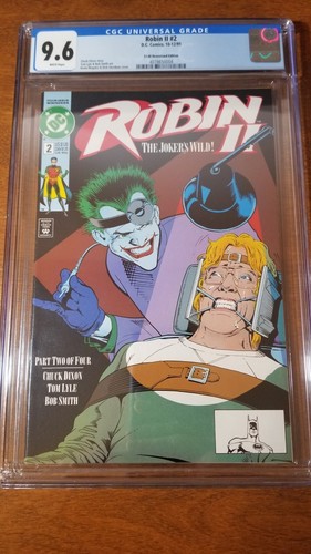 Robin II The Joker's Wild #2d CGC 9.6 NM+ (DC COMICS 1991) #4078650004 Newsstand
