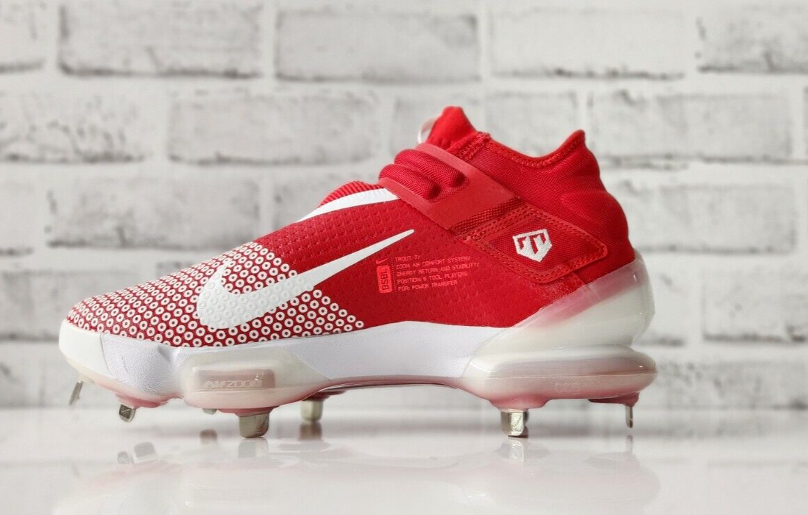 Buy Size 13 - Nike Force Zoom Trout 7 Pro Mid University Red
