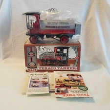 1910 TEXACO Mack Tanker Truck Bank Series #12 ERTL for KIPP Brothers ,Inc. MIB