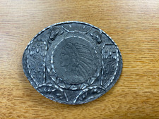 Vintage Native American Style Belt Buckle