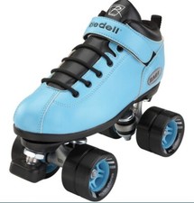 RIEDELL Dart speed skates/quads, rollerskates, green/black, size 8