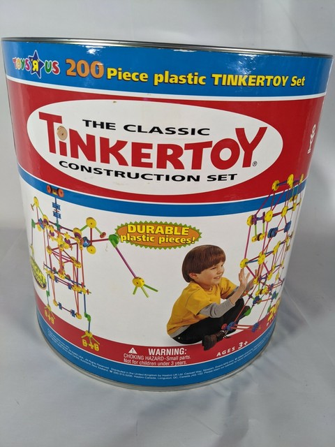 the classic tinkertoy construction set