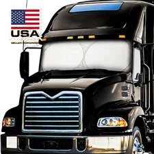 Extra Large Foldable Truck Van Suv Car Sun Shade Windshield Visor Block Cover XL