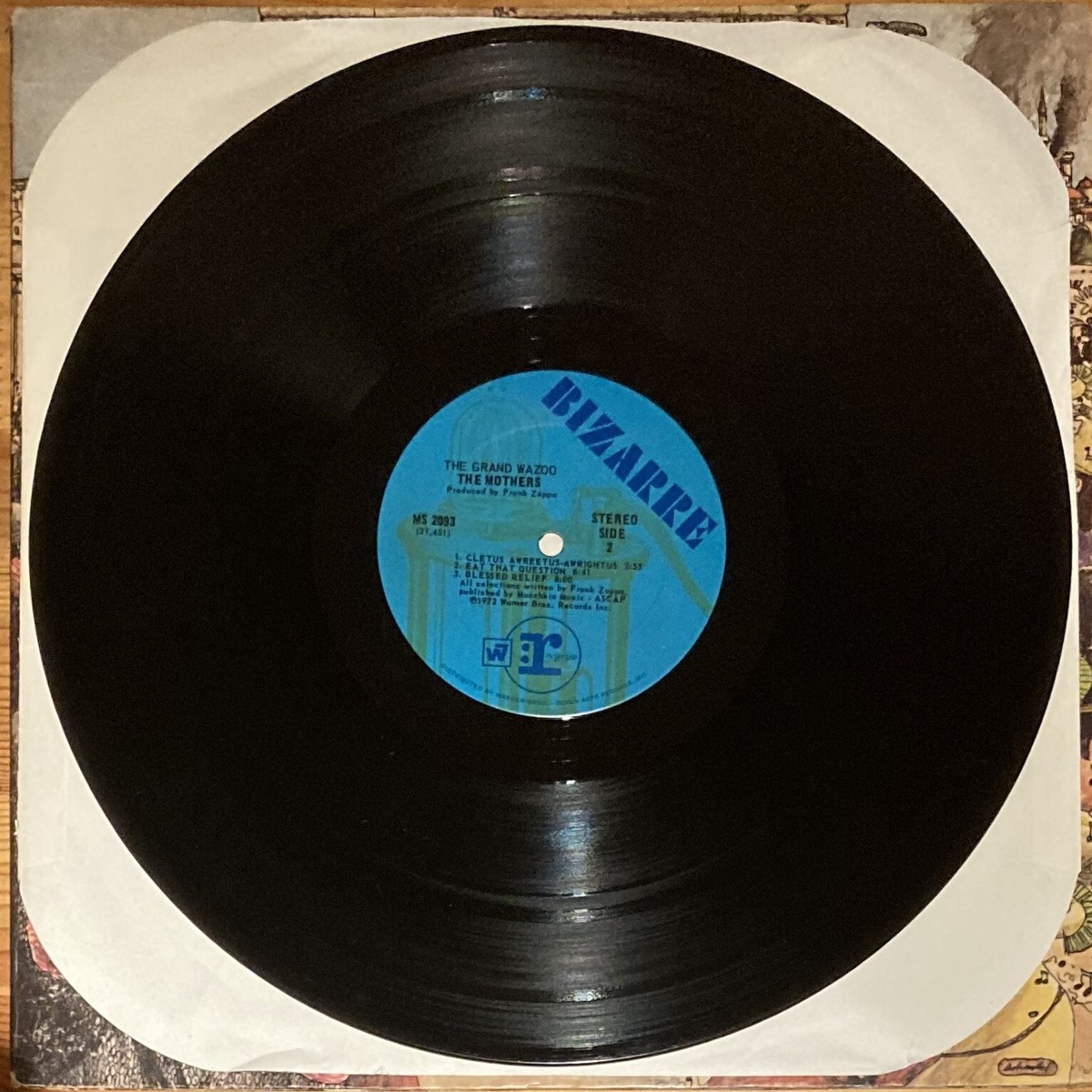 The Grand Wazoo Mothers of Invention Frank Zappa Vinyl LP