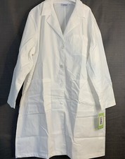 Landau 2 Pocket White Lab Coat 3155 Size 42 WWY New W/Tags