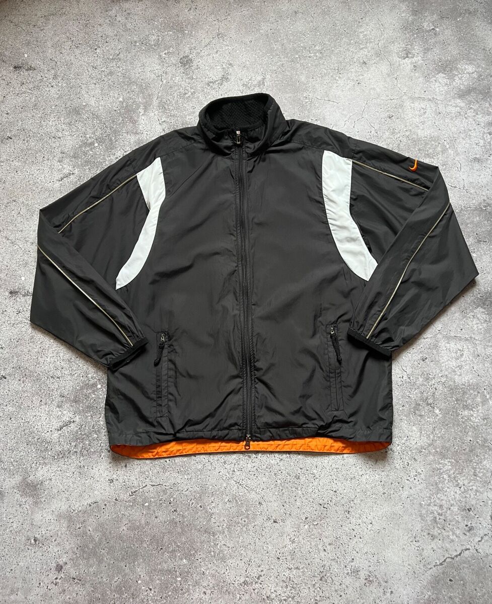 Vintage Nike 90s Nylon Track Jacket Black Men's size XL | eBay Vintage Nike 90s Nylon Track Jacket Black Men's size XL | eBay