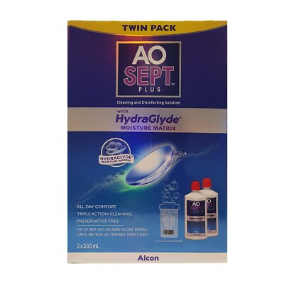Aosept Hydraglyde Twin Pack 360ml + 360ml (720mL)