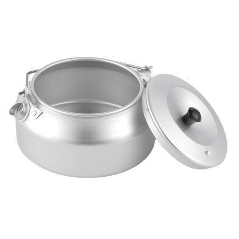 1 Piece Outdoor Kettle Camping Kettle Cookware Pot S5L21783 | eBay