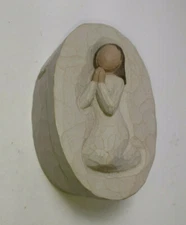 Demdaco Willow Tree Trinket Box W/ Lid - ANGEL OF PRAYER - 2003 - SUSAN LORDI