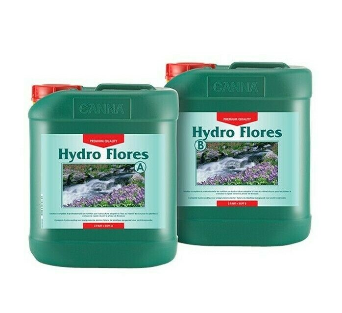 Hydro Flores A+B SOFT Water 5L - Canna Hydroponic Nutrient