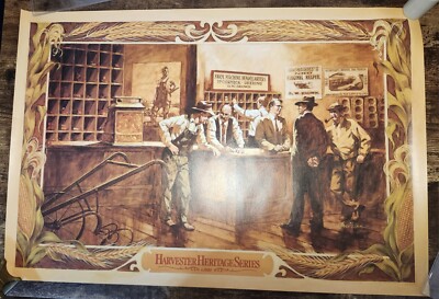 International Harvester Mccormick Deering Harvester Heritage Series 1920 Poster
