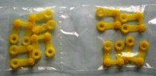8 plastic snap clip for knitting machine punch card