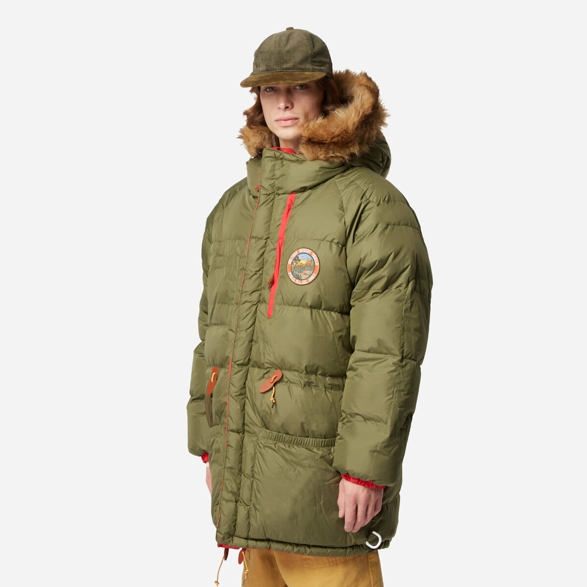 Ralph Lauren Reversible Polo Expedition Parka L Down Jacket Coat